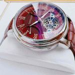 Đồng Hồ Nam Thomas Earnshaw Longcase Double Retrograde ES-8169-03 Màu Nâu