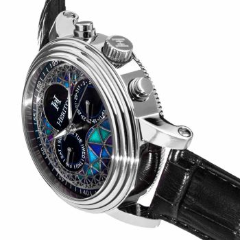 Đồng Hồ Nam Heritor Legacy Automatic Multi-Color Dial Men's Watch HERHR9701 Màu Đen