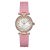 Đồng Hồ Nữ Guess Cable Chic Quartz Mother of Pearl Dial Ladies Watch Y18011L1 Màu Hồng