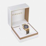 Đồng Hồ Nam Versace Greca Logo Monogram Màu Xanh