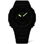 Đồng Hồ Nam Casio Analog-Digital G Shock Neon Accent Series GA2100-1A3 Màu Đen
