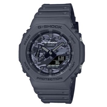 Đồng Hồ Nam Casio Analog-Digital G Shock GA-2100CA-8A Màu Đen