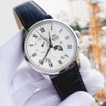 Đồng Hồ Nam Orient Sun & Moon Gen 3 RA-AK0008S Màu Đen Mặt Trắng