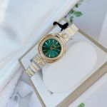 Đồng Hồ Nữ Versace Versus Versace Tortona Bracelet Watch Màu Bạc Mặt Xanh