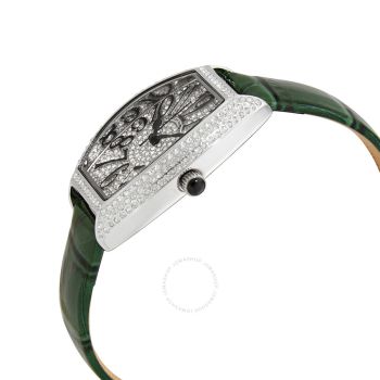 Đồng Hồ Nữ Christian Van Sant Elegant Quartz White Dial Ladies Watch CV4821G Màu Xanh Green