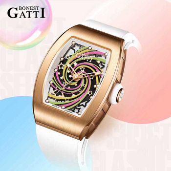 Đồng Hồ Nữ Bonest Gatti Starry B199014L Màu Trắng