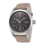 Đồng Hồ Nam Hamilton Khaki Field Men's Watch H70605993 Màu Nâu Mặt Đen