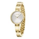 Đồng Hồ Nữ Calvin Klein CK Wavy Women's Watch K9U23546 Màu Vàng Mặt Bạc
