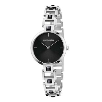 Đồng Hồ Nữ Calvin Klein CK Mesmerize Women's Watch K9G23UB1 Màu Bạc Mặt Đen