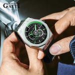 Đồng Hồ Nam Bonest Gatti King Speed B586015L Màu Đen Viền Xanh Green
