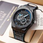 Đồng Hồ Nam Bonest Gatti King Speed B586016L Màu Đen Viền Xanh
