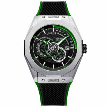 Đồng Hồ Nam Bonest Gatti King Speed B586015R Màu Đen Viền Xanh Green