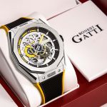 Đồng Hồ Nam Bonest Gatti King Speed B576014R Màu Đen Viền Vàng