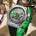Đồng Hồ Nam Bonest Gatti King Speed B576015R Màu Đen Viền Xanh Green