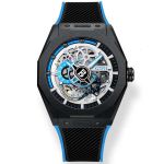 Đồng Hồ Nam Bonest Gatti King Speed B576016R Màu Đen Viền Xanh