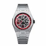 Đồng Hồ Nam Bonest Gatti King Speed B596013S Màu Bạc Viền Đỏ