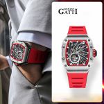 Đồng Hồ Nam Bonest Gatti Ghost Speed B199023R Màu Đỏ