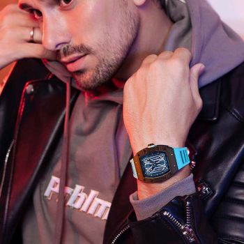 Đồng Hồ Nam Bonest Gatti Explorer B399161R Carbon Màu Xanh