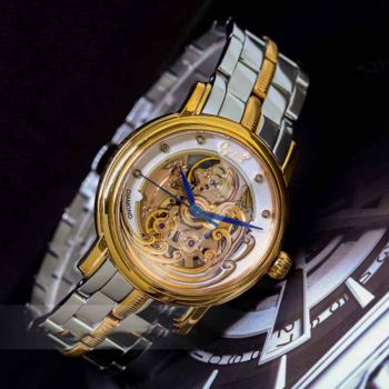 Đồng Hồ Nam Ogival OG358.63AGR-GL Sóng Trào Demi Vàng - Bạc