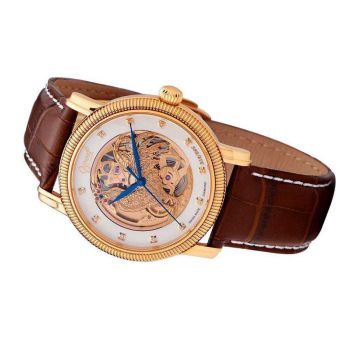 Đồng Hồ Nam Ogival OG358.37AGR-GL Kim Kê Dây Da