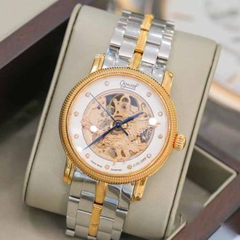 Đồng Hồ Nam Ogival OG358.31AGSR-T Đại Bàng Tung Cánh Demi Vàng Gold - Bạc