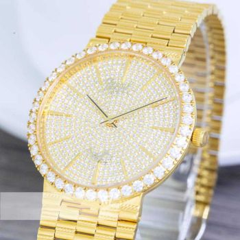 Đồng Hồ Nam Ogival OG377DMK-V-COC Đính Đá Màu Vàng Gold