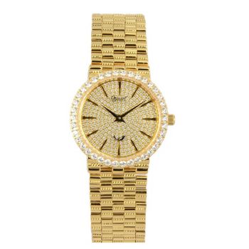 Đồng Hồ Nữ Ogival OG377DLK-V-COC Đính Đá Màu Vàng Gold