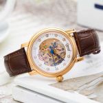 Đồng Hồ Nam Ogival 358.61-2AMR-GL Cá Nhảy Diamond Dây Da