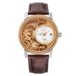 Đồng Hồ Nam Ogival OG358-18.965A42GSR-GL 18K Bezel 42G Rồng 3D