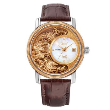Đồng Hồ Nam Ogival OG358-18.965A42GSR-GL 18K Bezel 42G Rồng 3D