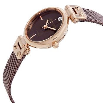 Đồng Hồ Nữ Anne Klein AK/3003RGBN 26mm Màu Vàng Nâu