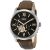 Đồng Hồ Fossil Townsman Mechanical Black Dial Brown Leather Men's Watch ME3061 Màu Đen Nâu