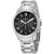 Đồng Hồ Nam Fossil Grant Chronograph Black Dial Stainless Steel Men's Watch  FS4736 Màu Đen Bạc
