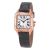 Đồng Hồ Nữ Cartier Santos-Dumont Silver Dial 18kt Rose Gold Ladies Watch WGSA0022 Màu Vàng Hồng