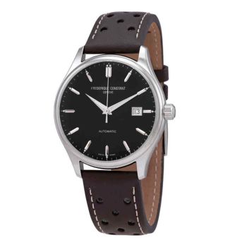 Đồng Hồ Nam Frederique Constant Classic Automatic Black Dial Men's Watch FC-303B5B6BF Màu Nâu Mặt Đen
