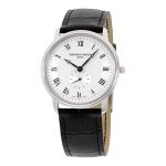 Đồng Hồ Unisex Frederique Constant Slimline Silver Dial Watch FC-235M4S6 Màu Đen Mặt Bạc