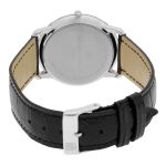 Đồng Hồ Unisex Frederique Constant Slimline Silver Dial Watch FC-235M4S6 Màu Đen Mặt Bạc