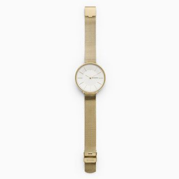 Đồng Hồ Nữ Skagen SKW2722 Màu Vàng Đồng Mặt Trắng