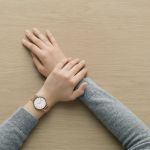 Đồng Hồ Nữ Skagen SKW2714 Màu Vàng Hồng Mặt Trắng