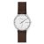 Đồng Hồ Skagen SKW6391 Cho Nam Màu Nâu Trắng