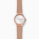 Đồng Hồ Skagen SKW2665 Cho Nữ Màu Vàng Hồng Mặt Bạc