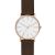 Đồng Hồ Skagen SKW6431 Cho Nam Màu Nâu Mặt Bạc