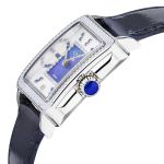 Đồng Hồ Nữ GV2 By Gevril  Padova Gemstone Watch 12332 Màu Xanh