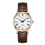 Đồng Hồ Longines Record Collection Demi 18K Midsize L2.820.5.11.2 Màu Nâu