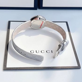 Đồng Hồ Nữ Gucci Women's U-Play Watch Quartz Sapphire Crystal Màu Bạc