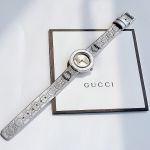 Đồng Hồ Nữ Gucci Women's U-Play Watch Quartz Sapphire Crystal Màu Bạc