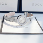 Đồng Hồ Nữ Gucci Women's U-Play Watch Quartz Sapphire Crystal Màu Bạc
