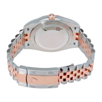 Đồng Hồ Nam Rolex Datejust 41 Chocolate Diamond Dial Steel và 18K Everose Gold Jubilee Mens Watch 126331CHDJ
