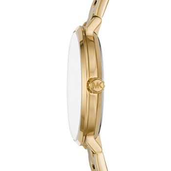Đồng Hồ Nam Michael Kors MK Men's Auden Three-Hand Gold-Tone Stainless Steel Watch MK7185 Màu Vàng Gold