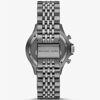 Đồng Hồ Nam Michael Kors MK Bayville Gunmetal Watch MK8727 Màu Xám